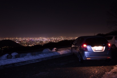 幌見峠展望駐車場